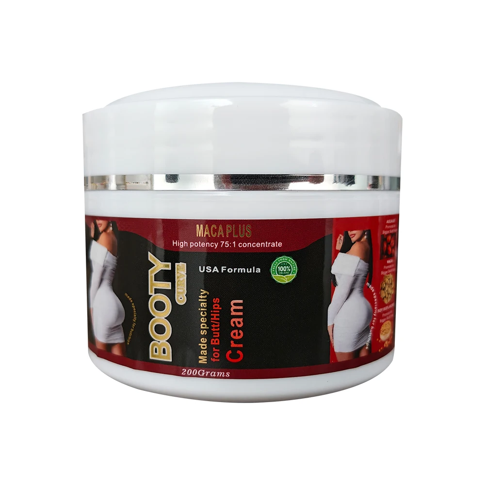 OEM effective safe maca root butt enlargement massage cream lift hips up butt enhancement cream