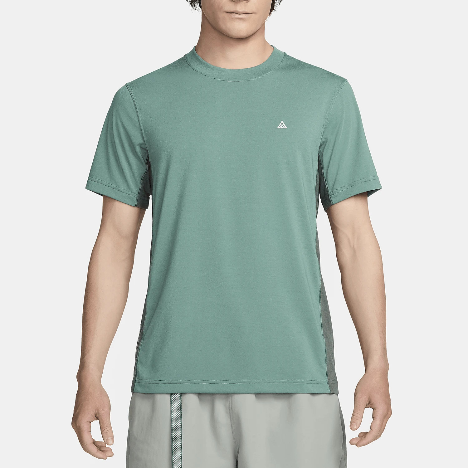 

Оригинальная мужская футболка Nike 2024, простая дышащая футболка с короткими рукавами и защитой от солнца FN8412-361