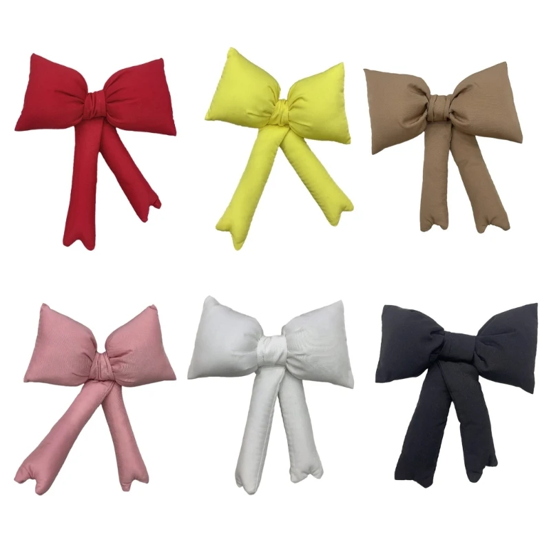 Colorful Bowknot Shaped Pendant Fashionable Cloth Bow Tie Charm for Handbags and Purses Stylish and Portable Accessory