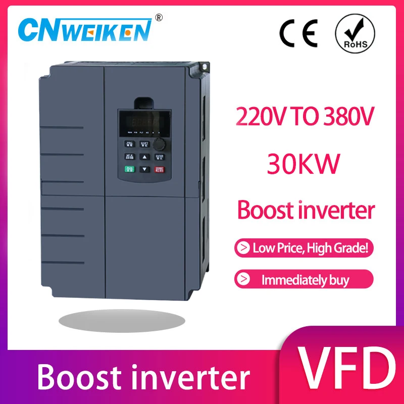 Imagem -06 - Inversor de Freqüência ac Saída de Fases ac Drive Converter 11kw 15kw 18.5kw 22kw 30kw 220v a 380v 415v 220v a 380v ac Drive