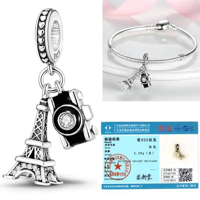 Hapilife Hot Sales Black Series Charms 925 Sterling Silver Beads Fit Original Bangle Bracelet Necklace Dangle DIY Jewelry Gift