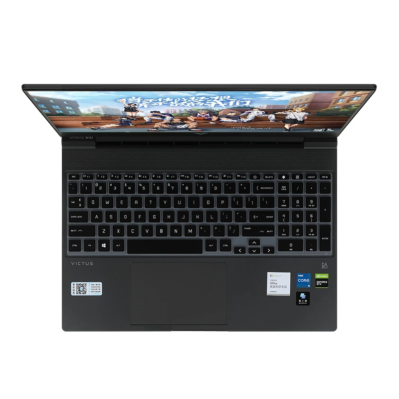 غطاء لوحة مفاتيح الكمبيوتر المحمول HP Victus 15 كمبيوتر محمول للألعاب 15-fa1012nt 15-fa1038tx 15-fa1036tx 15-fa1037tx 15-fa1071tx 15-fa 15.6 بوصة #6