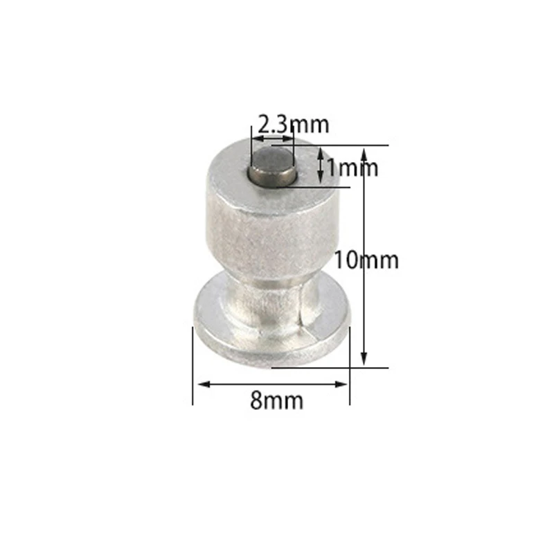 50/100 sztuk zima koła opony samochodowe wkręcane ćwieki śniegowe opony łańcuchy śniegowe szpilki do butów pojazd ATV motocykl opon 8x10mm