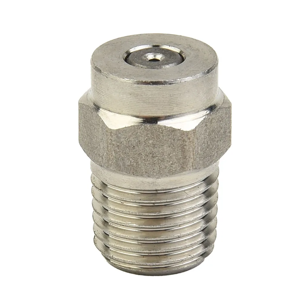 Thread Spray For High Pressure Washer 1/4 Inch Male NPT Replacement Spray Nozzle Tip 0° 15° 25° 40° Spray Angle Pressure Washer