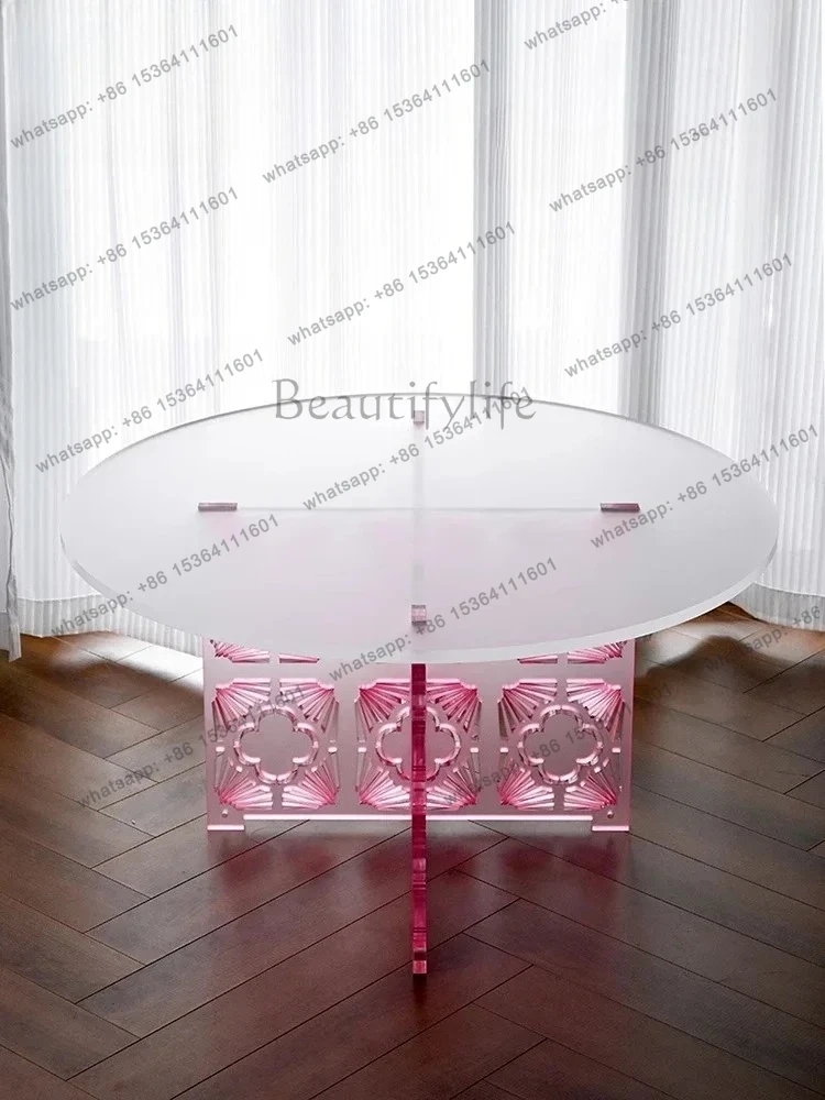

New Chinese-style begonia coffee table, small apartment living room home table, modern simplicity and high-end sense