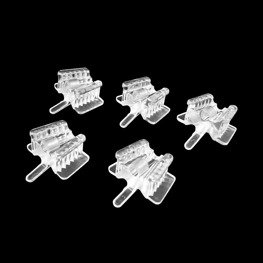 2pcs Dental Silicone Mouth Support Holding Saliva Ejector Suction Tip Occlusal Pad Mouth Opener Retractor Oral Hygiene Material