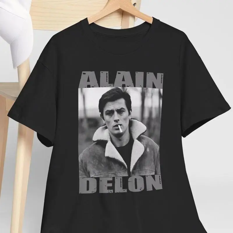 Alain Delon T Shirt Tribute In Memory of French Actor Sirt Dies at 88 RIP