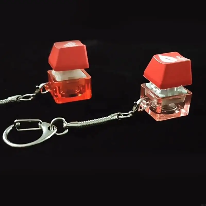 G6DD RGB Glowing Red Heart Keycap Mechanical Keyboard Switches Tester