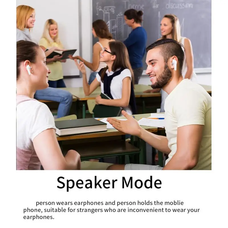 Real-Time Translator Earbuds Real-Time Instant Translator Earbuds Compact Size Communication Tool For Travel School Foreign