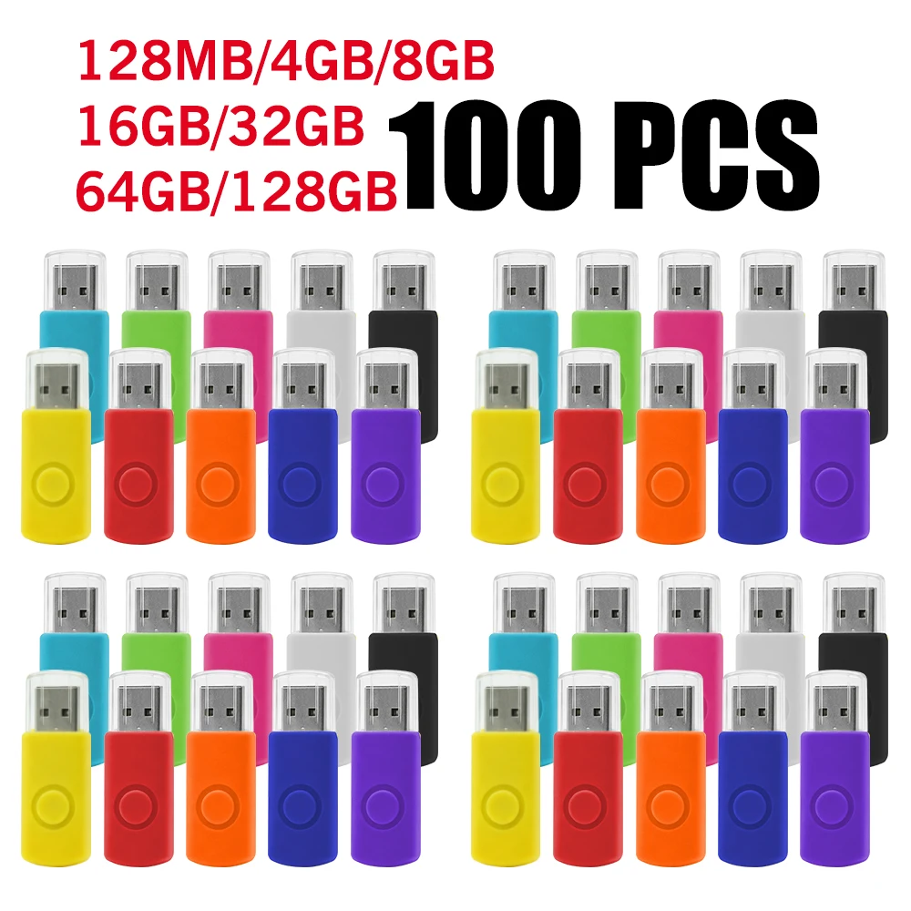 

100PCS Free custom Logo Pen Drive 1GB 2GB 16GB 32GB 64GB High Speed Usb Stick 2. 0 memoria stick memory Flash Drive Pendrive