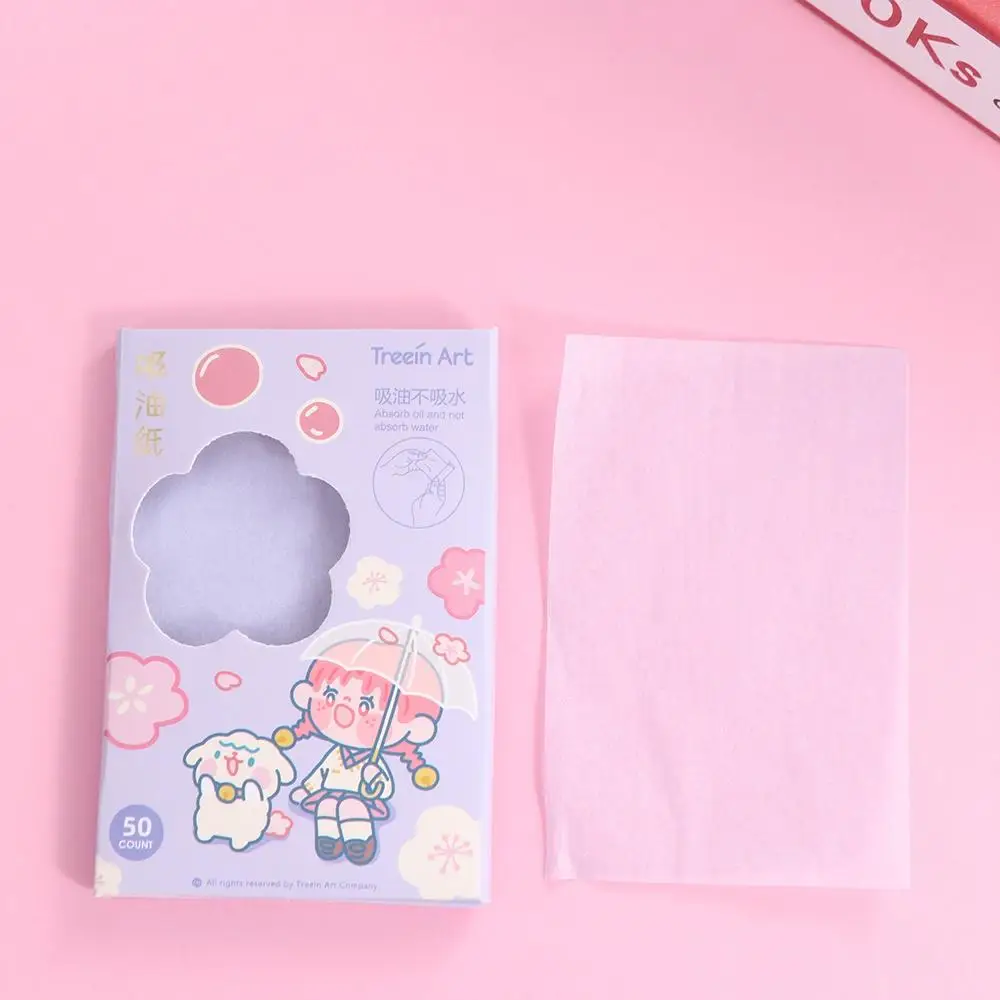 사쿠라 페이셜 흡수성 페이퍼 오일 제거 매트 티슈, 페이스 오일 블롯 시트, 페이스 클린 스킨 케어, 오일 컨트롤 필름