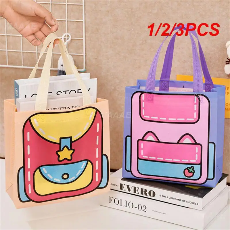 1/2/3PCS Shopping Bag Widened Design Step On The Line Cleanly Unique Fashionable Holiday Gifts Armpit Bag Save Time And Energy