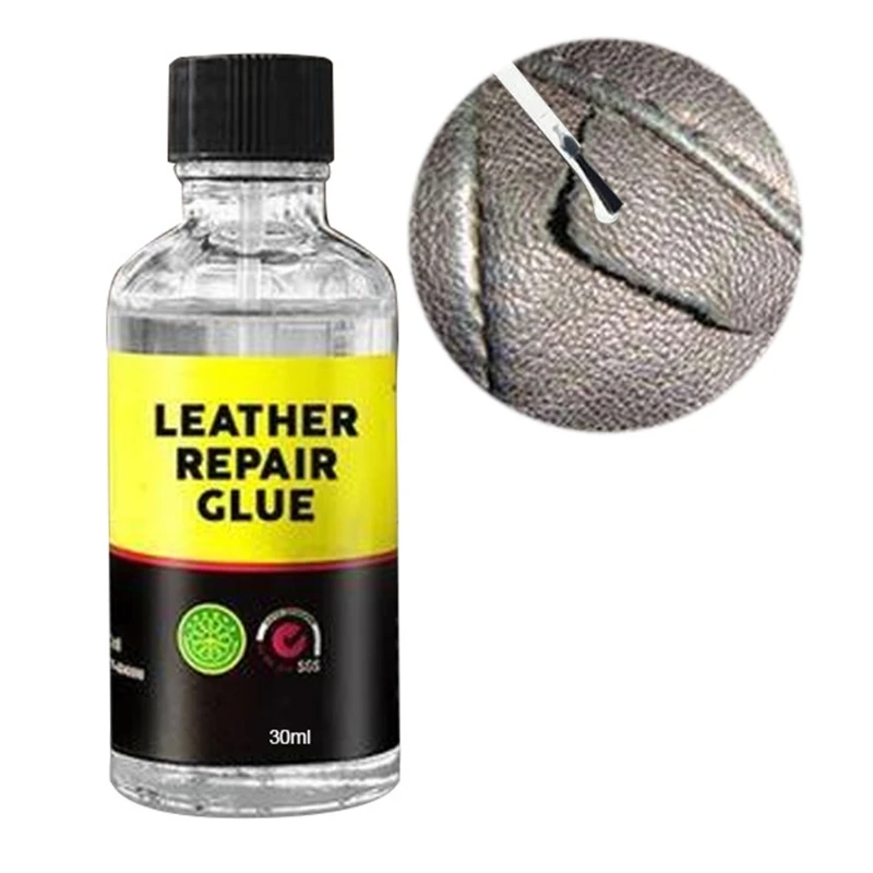 Leather 30/50ml Leather Scratch Repair Soft Incognito Transparent Washable Liquid Leather Adhesive