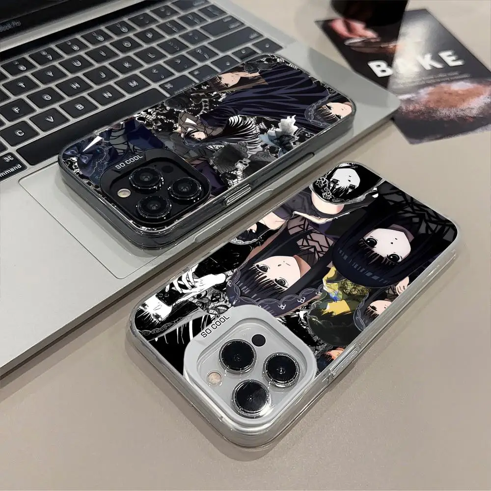 

Чехол для телефона Sakamoto Days Osaragi для iPhone 17, 16, 15, 14, 13, 12, 11 X XR XS 8 7 Air Pro Max Plus, полупрозрачный красочный чехол, красивый