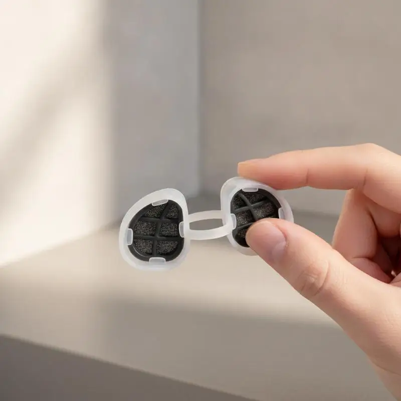 Invisible Nasal Filters Renovation Dust Proof Anti Air Pollution Pollen Allergy Removable Filters for Home Work Use