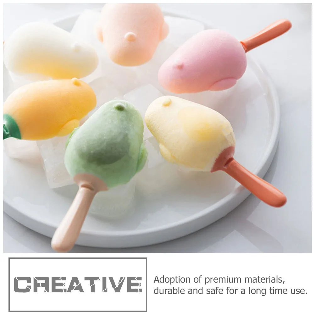 

Ice Cream Mold Diy Popsicles Maker For Washable Reusable Household Treats Tool Convenient Wear-Resistant