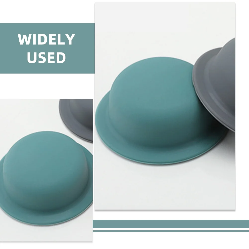 2 stks Siliconen Pot Deksel Handvat Cover Hittebestendige Antislip Keuken Accessoire Herbruikbare Pot Knop Protector Koken Mouw Voor