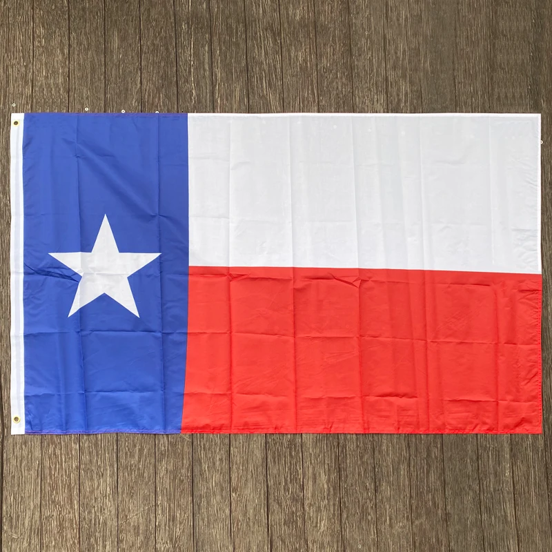 xvggdg  90x150cm    Deluxe TEXAS Embroidered TX American Lone Stars USA state Flag    Polyester Flag