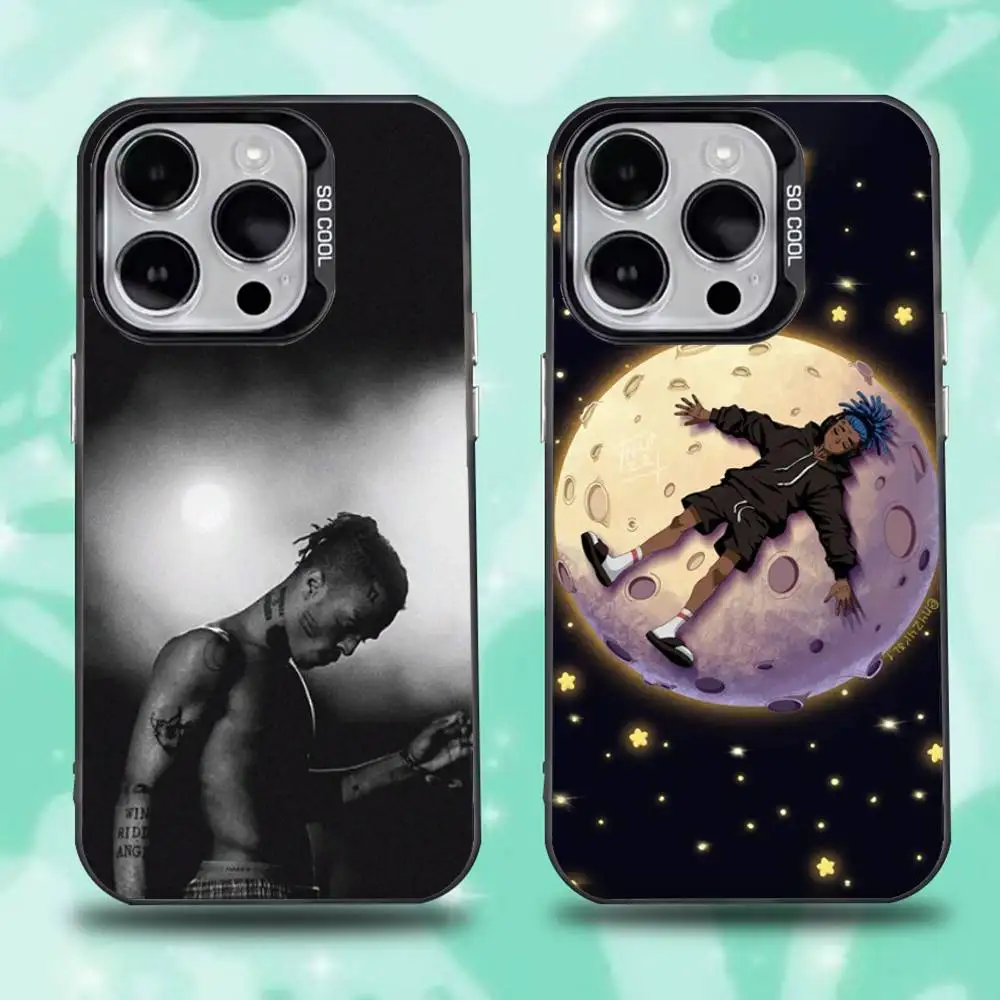 

Rapper X-XXXTentacionS Phone Case For iPhone 16,15,14,13,12,11,Pro,Max,Plus,Mini,XS,SE Anti Fall Black Matte Hard Bumper