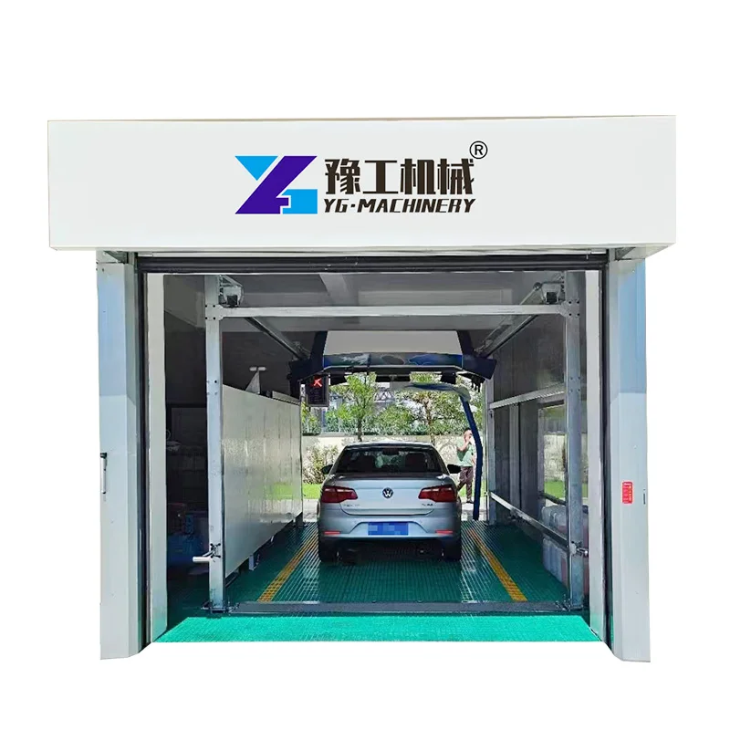 Commercial-Grade 360° Rotating Touchless Car Wash Equipment for Gas Stations
