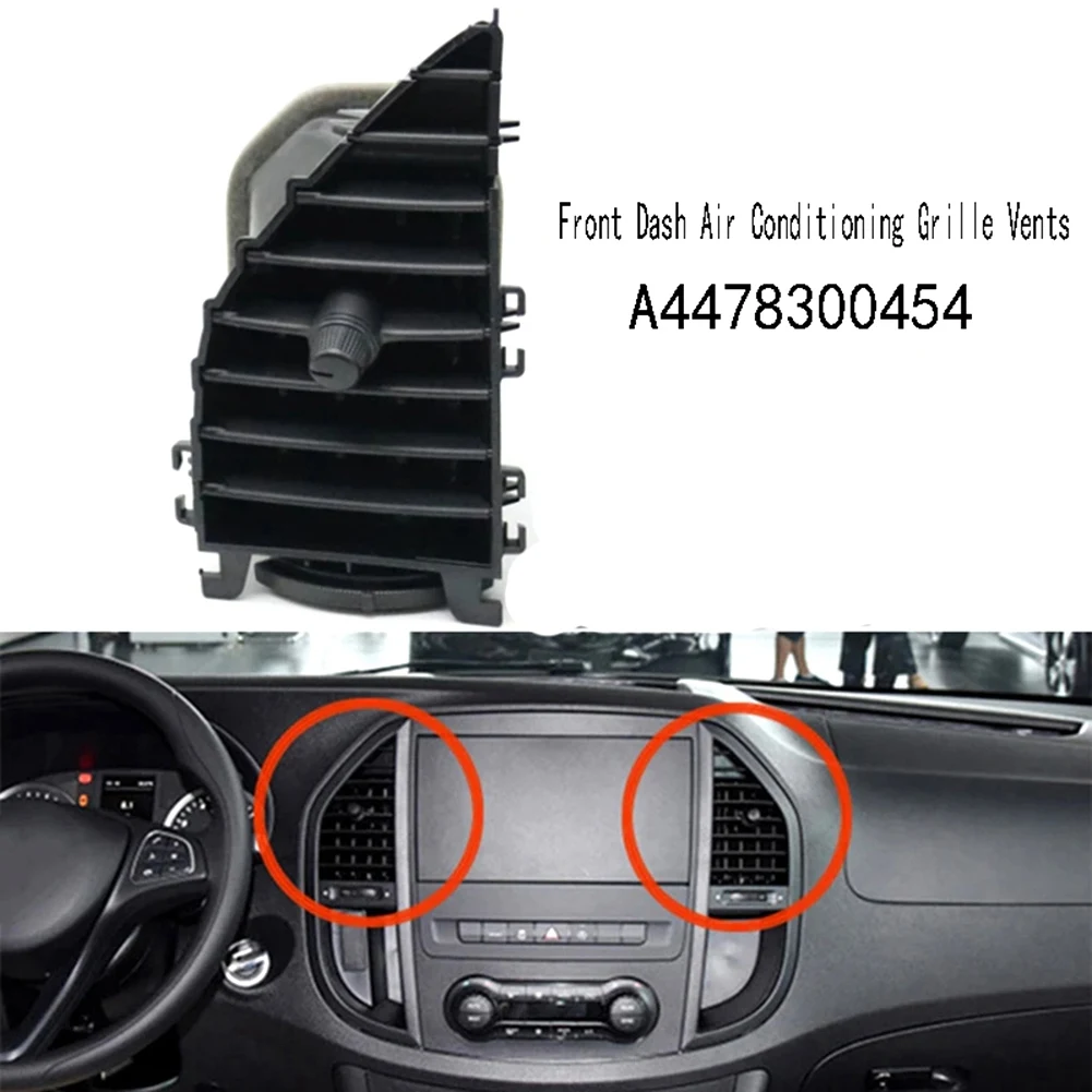 Front Dash Center Air Vent Air Conditioning Grille Vents For Mercedes-Benz Vito V260 W447 W448 15-24 1 Piece Replacement Parts