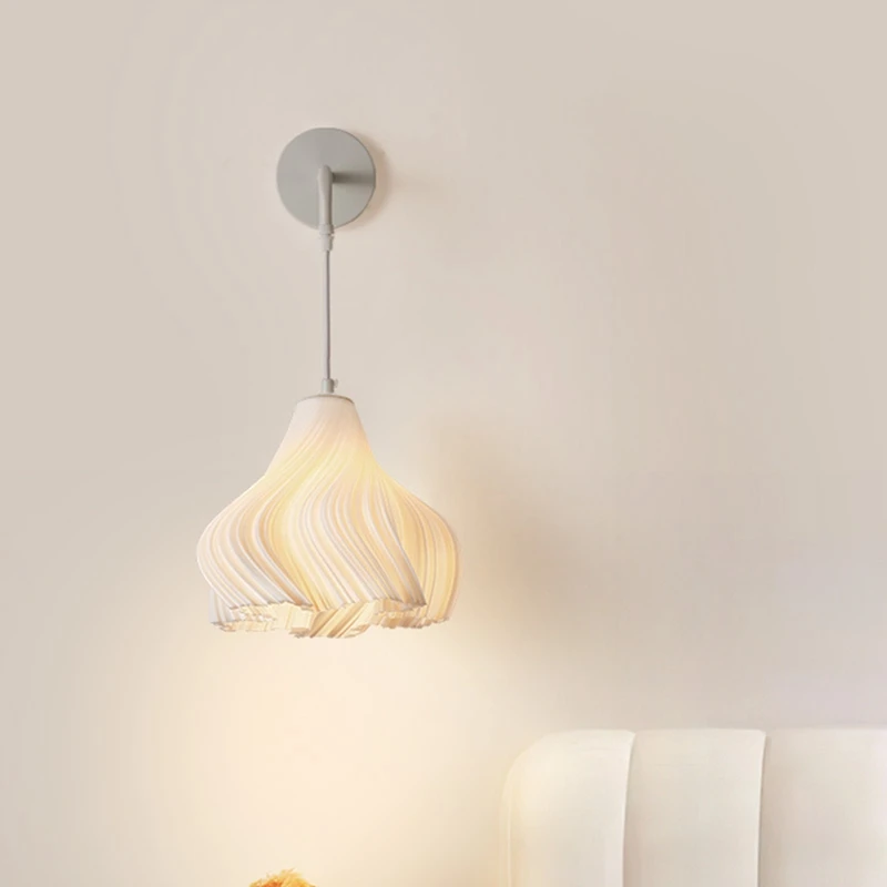 LICE-مصابيح الحائط الحديثة الجدار الشمعدان الشمال نمط الشمعدان مصباح لغرفة النوم السرير الإضاءة مصباح داخلي وحدة إضاءة LED جداريّة الإضاءة