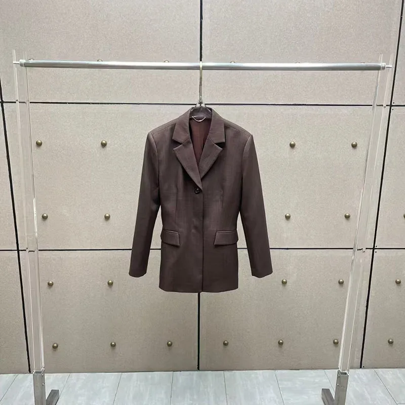 

Ladies' suit jacket, single-breasted cinched-waist jacket top + lace patchwork wide-leg pants set, autumn, new style, 2025,y2k