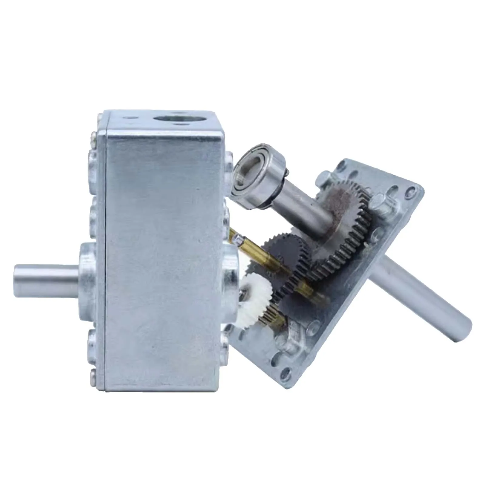 

φ8mm Worm Gear Reducer, Right Angle High Torque DC Low-speed Gear Reducer for 5840/R3157/555/3650/42BY Motor