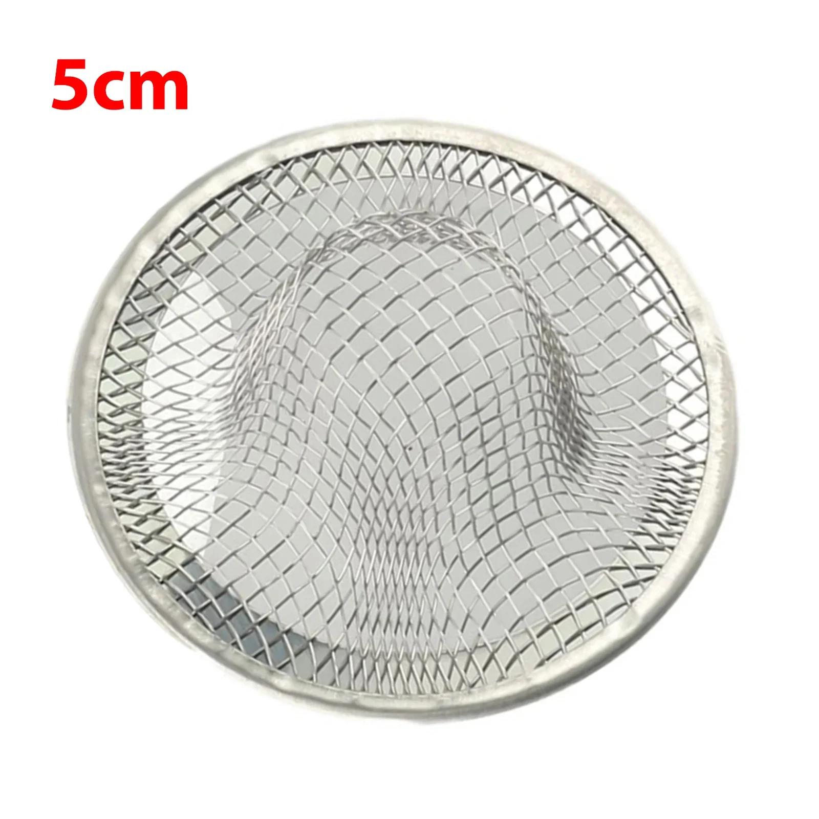 1*Filter Cover STEEL PLUG STRAINER Bath/Bathroom Sink Shower Drain Filter Cover Hair Catcher UK 5cm,7cm,9cm,11cm