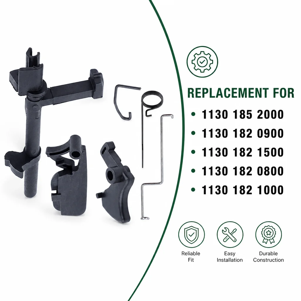 Throttle Trigger Choke Rod Switch Shaft Spring Kit For Stihl 017 018 Chainsaw Replaces 1130 185 2000 1130 182 0900 1130 182 1000