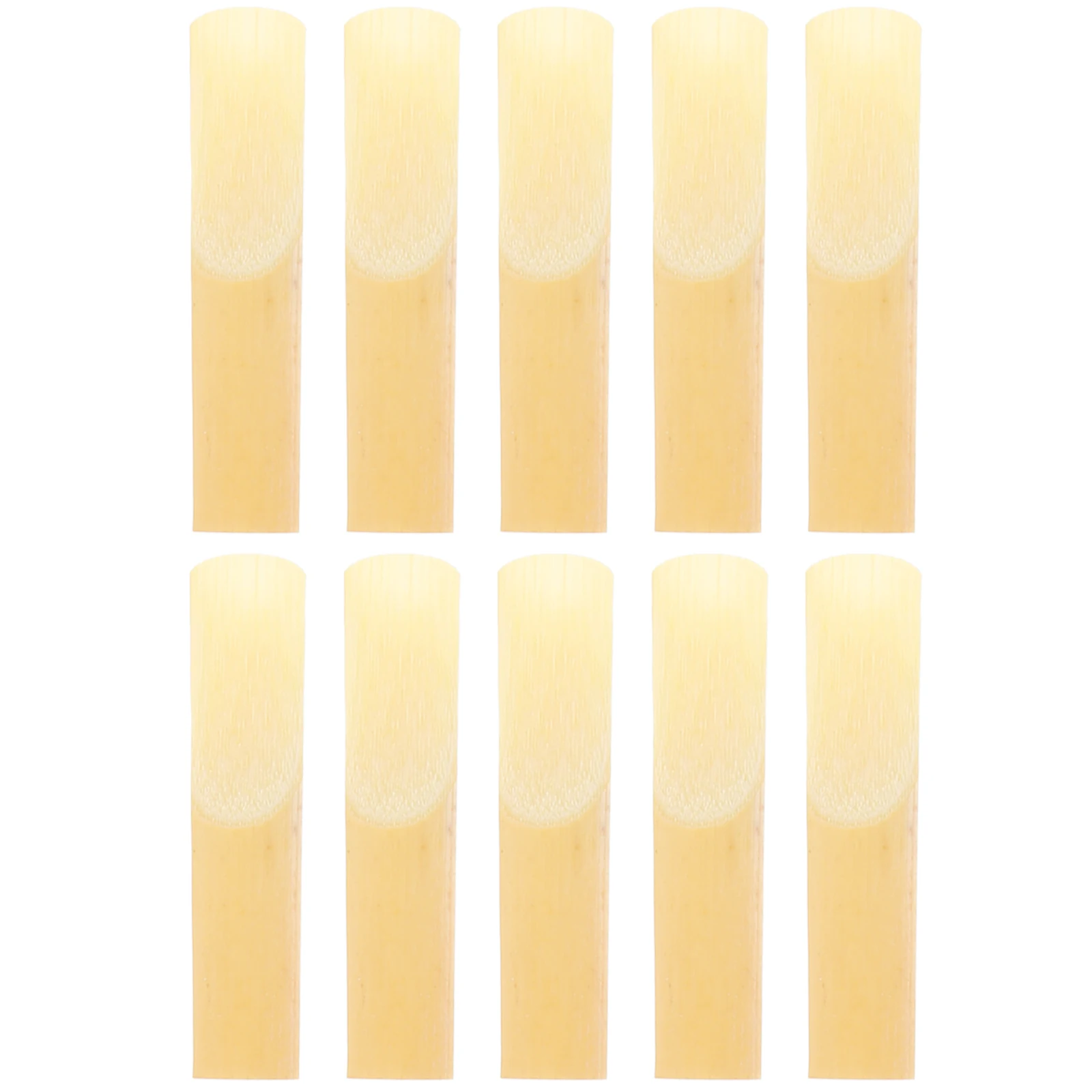 

10 Pcs Ten Reeds Musical Instrument Accessories Tenor Saxophone Saxphone Clarinet Pads Alto