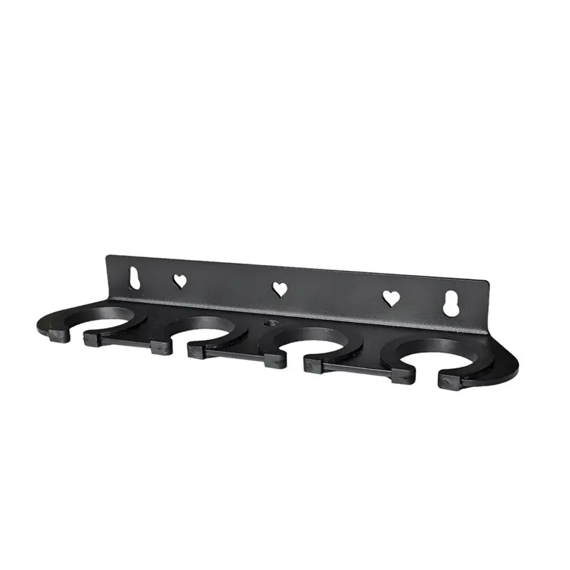 B27B Microphone Hook For Mic Stand Storage Organizer For Handheld Dynamic Wired And Wireless Mics Wall Mount