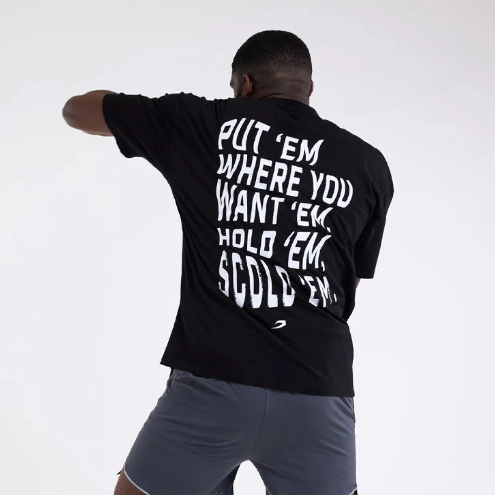 

Fashion Trend Sports Brand New Letter Printing Pure Cotton Sweat-absorbing Breathable Boxing Recommended To Buy One Size Larger