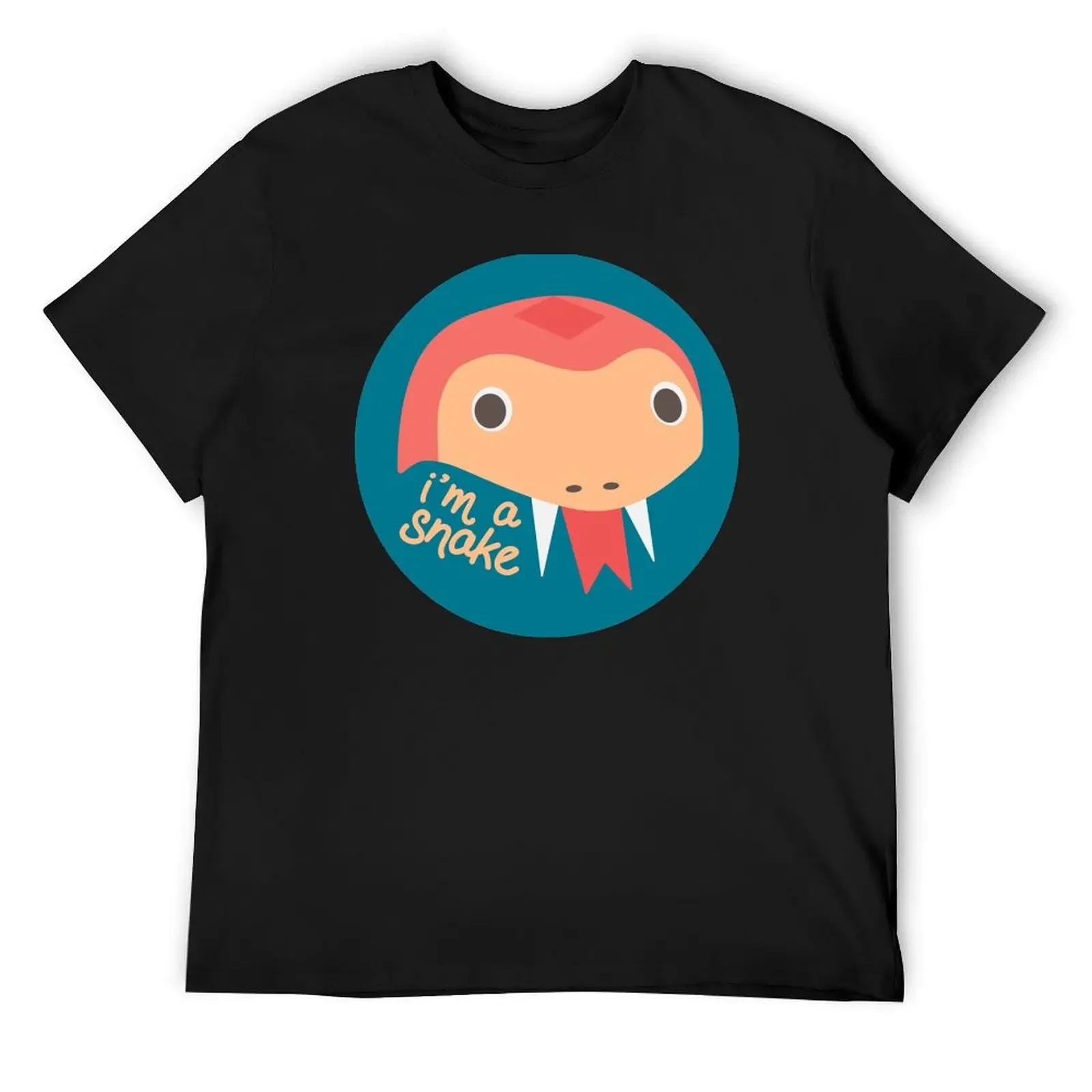 

I'm a Snake T-Shirt blue archive graphics Blouse oversize t-shirts man mens graphic t-shirts big and tall