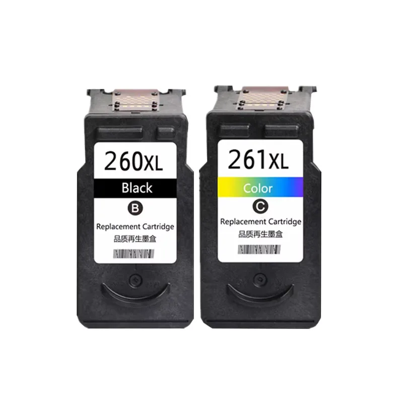 PG260 PG-260 260XL CL261 CL-261 261XL Compatible Replacement Ink Cartridge For Canon Pixma TS5320 TS6420 TR7020 Printer Ink