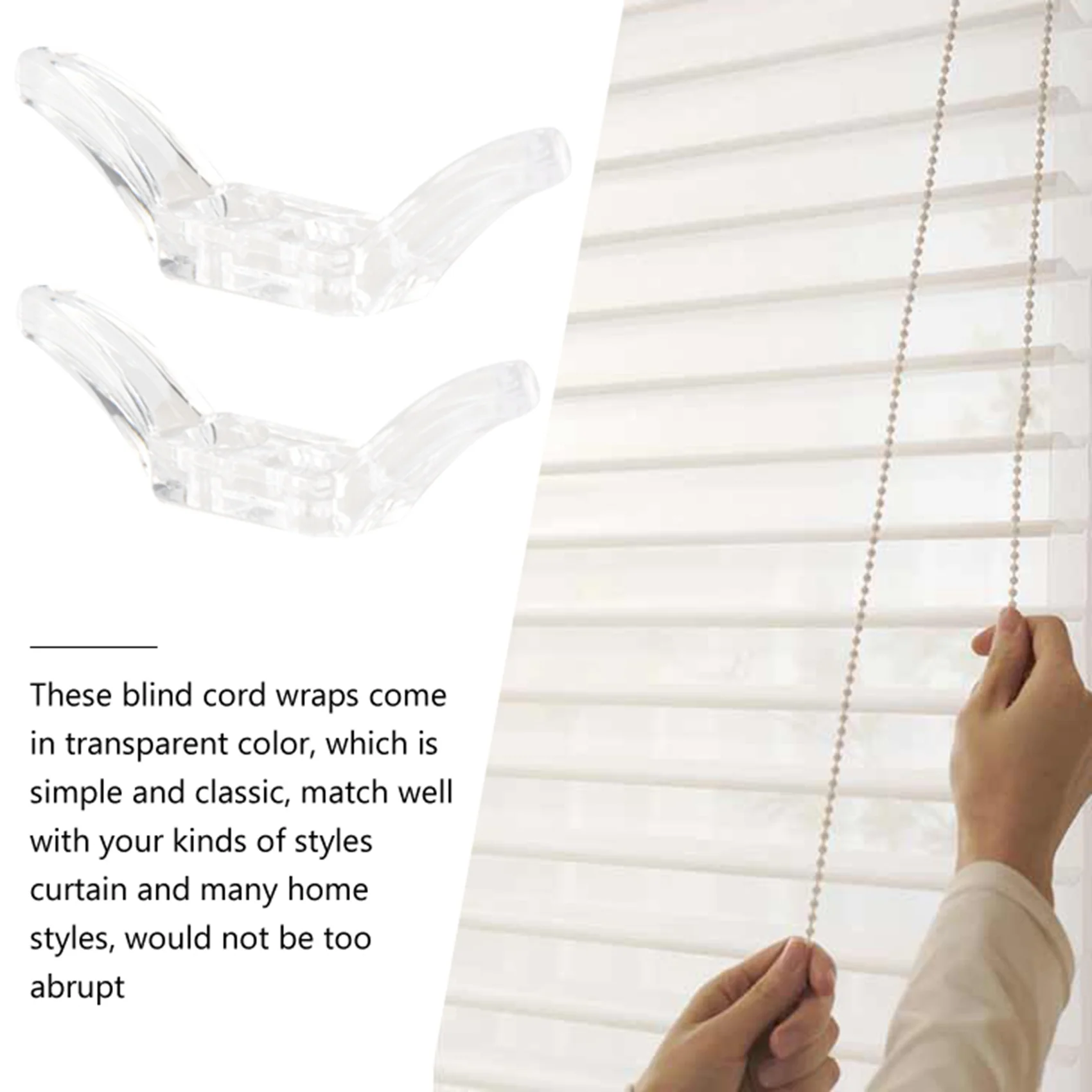 

Practical 20Pcs Blind Cord Safety Cleat Blind Rope Cleat Window Cord Cleat for Home Office Window Blinds Curtains Sun Shades Rop