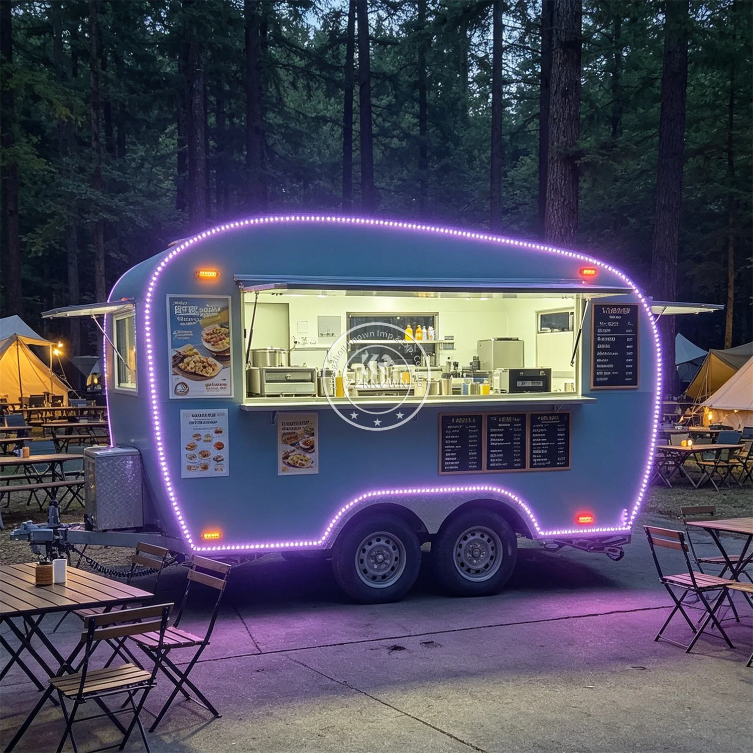 

Factory Direct Mobile Pizza Tacos Hotdogs Bbq Fast Food Trailer Concession Catering Trailer Street Fast Food Truck For Sale