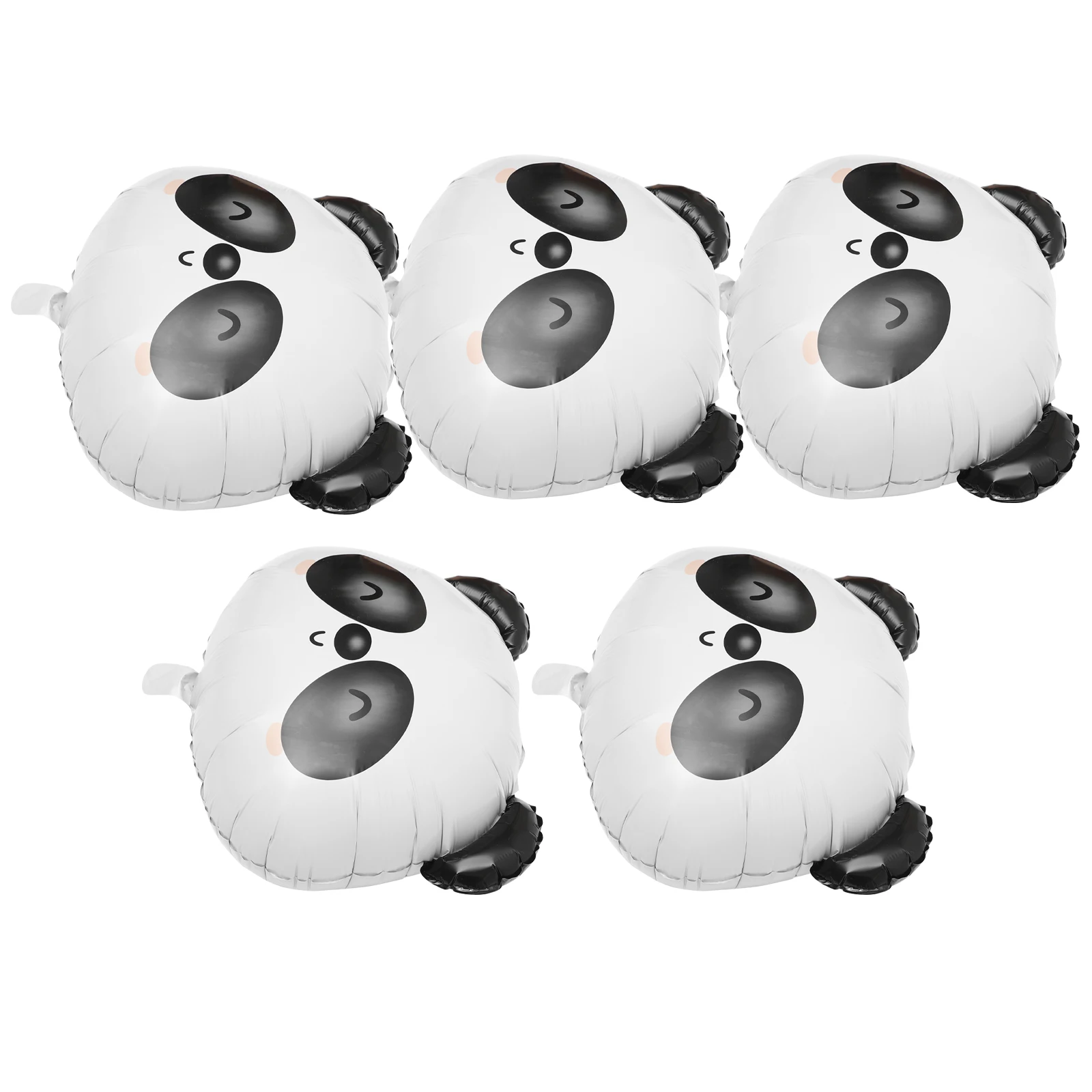 

5pcs Panda Balloon Aluminum Foil Inflatable Party Decoration Balloons Birthday Supplies Novelty Creative Decorative Table
