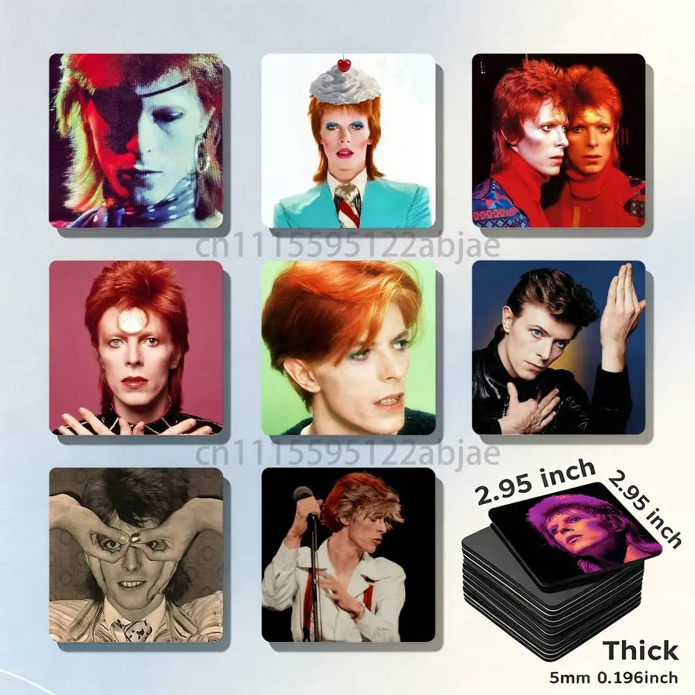 D-David B-Bowie New PVC Fridge Magnet for Cartoon Refrigerator Decor For Child Magnetic Toy