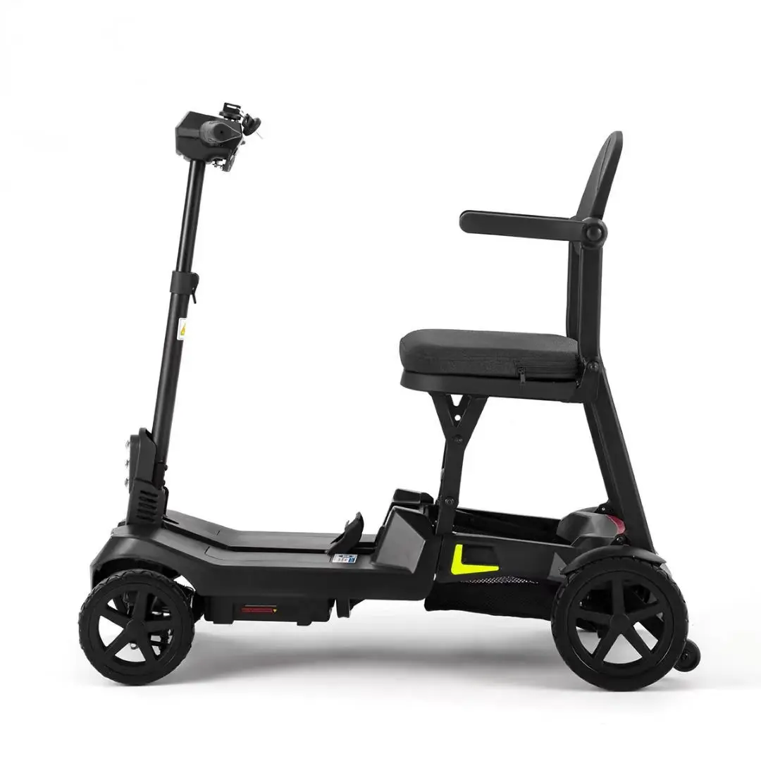 New ultralight folding, electric four-wheeler electric vehicle