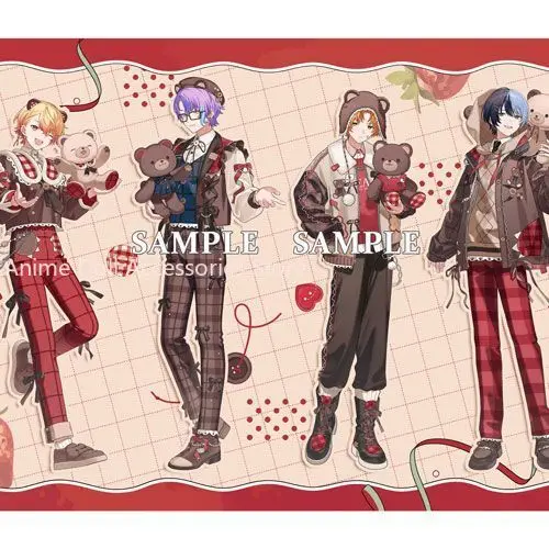 

Project Sekai Shinonome Akito Anime Acrylic Stand Figure Cute Cartoon Character Display Model Anime Merchandise Collectible