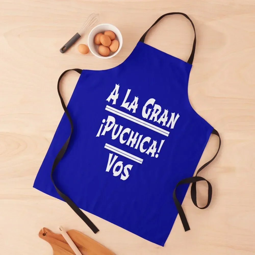 

Dicho Salvadoreo A La Gran Puchica Vos Apron Costume Waiter Funny Apron