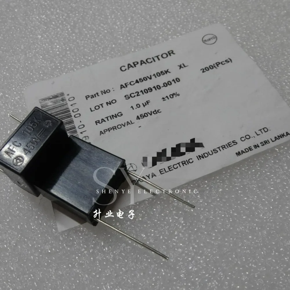 

10PCS 1.0uf/450v 1u0 1uf 105 brand new 15mm film capacitor AFC450V105K XL