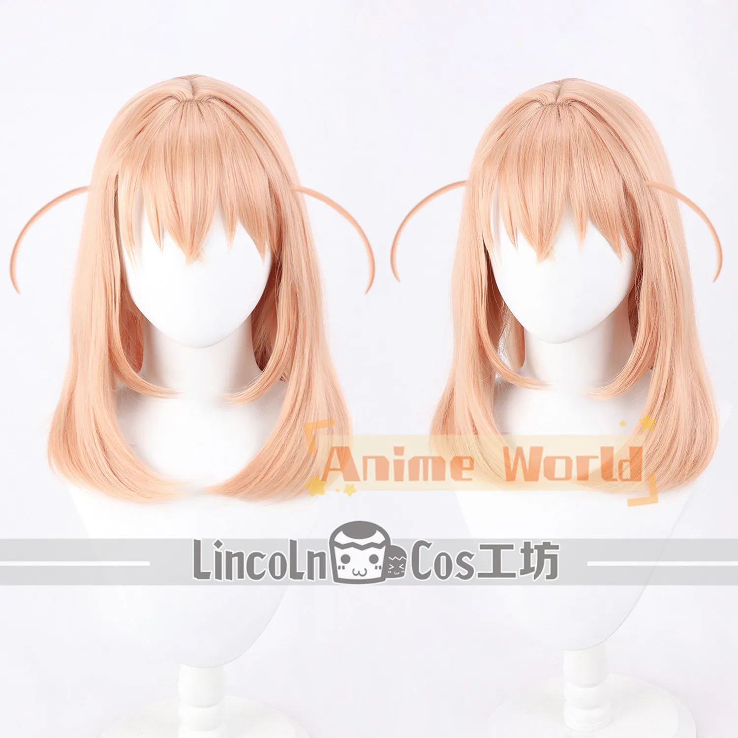 

Anime LoveLive Kaho Hinoshita Cosplay Wig Halloween Carnival Party Props Synthetic Hair Heat Resistant Fiber + Wig Cap