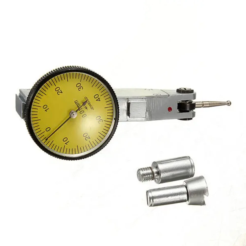 Allsome Dial Test Indicator Precision Metric with Dovetail rails 0-0.8mm 0.01mm