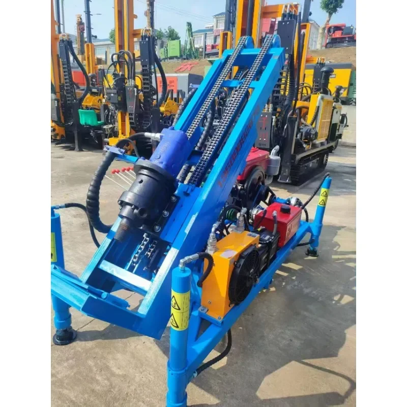 Small Portable Drilling 22HP Diesel Engine Water Well Drilling Machine 150m Wholesale Well Drilling Rig