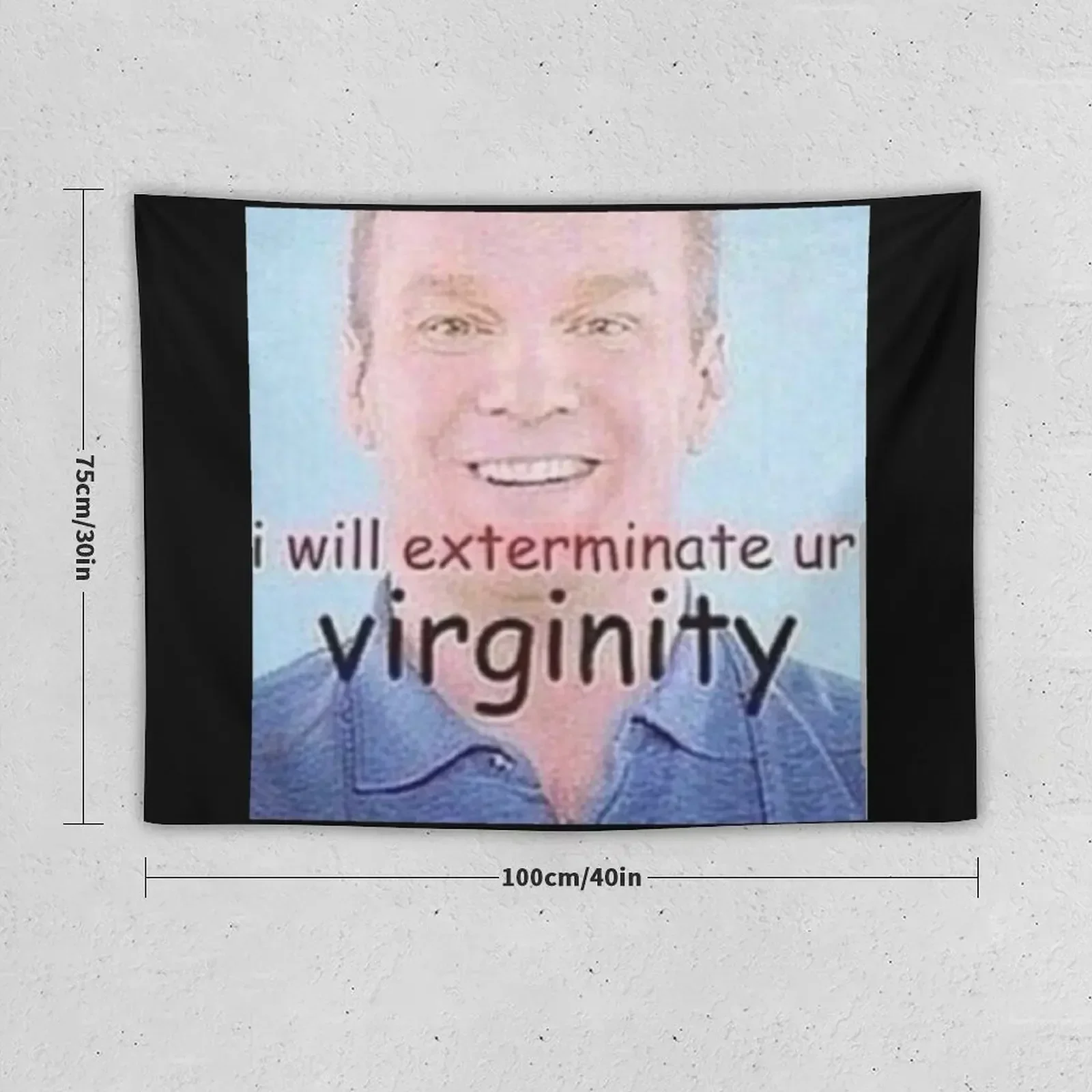 Bob Duncan Exterminate Virginity Tapestry Aesthetic Room Decors Aesthetics For Room Bedrooms Decor Tapestry