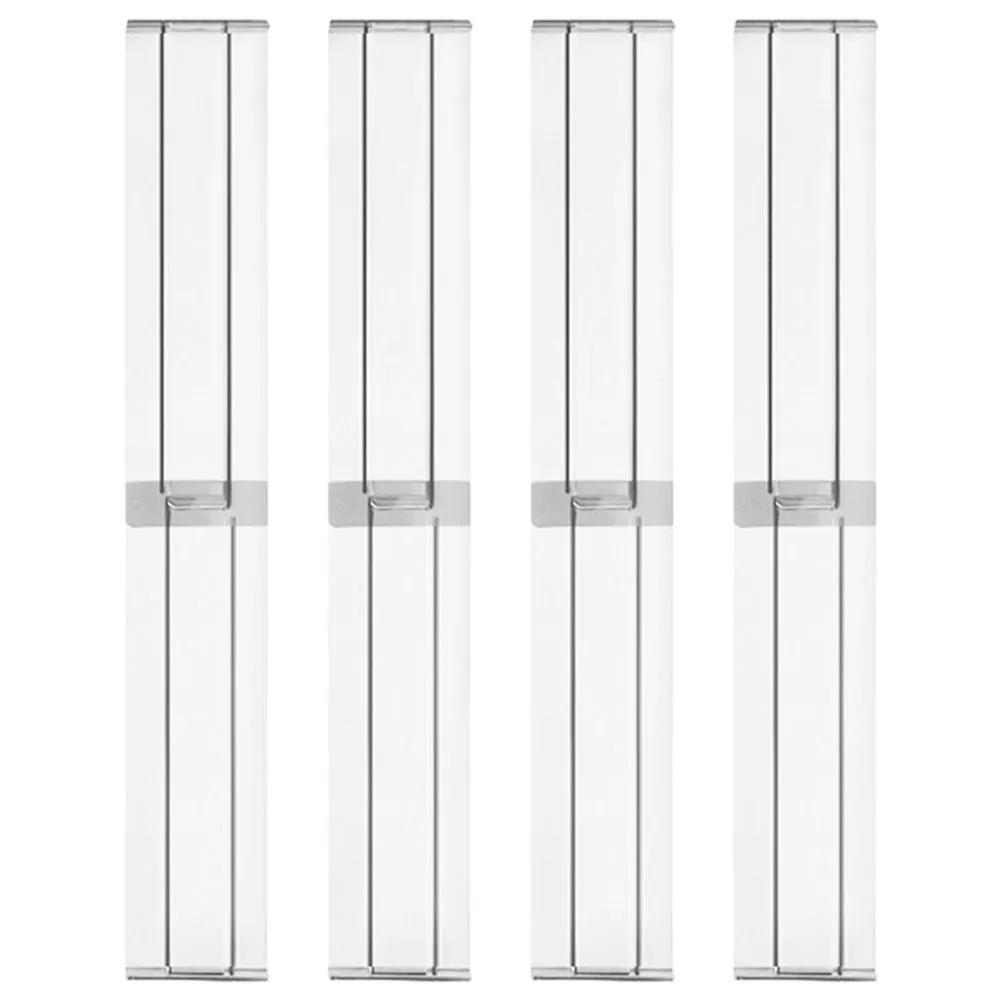 

4pcs Drawer Divider Board Retractable Adjustable Plastic Organizer For Home Bedroom Socks Underwear Clothing Storage Sorting
