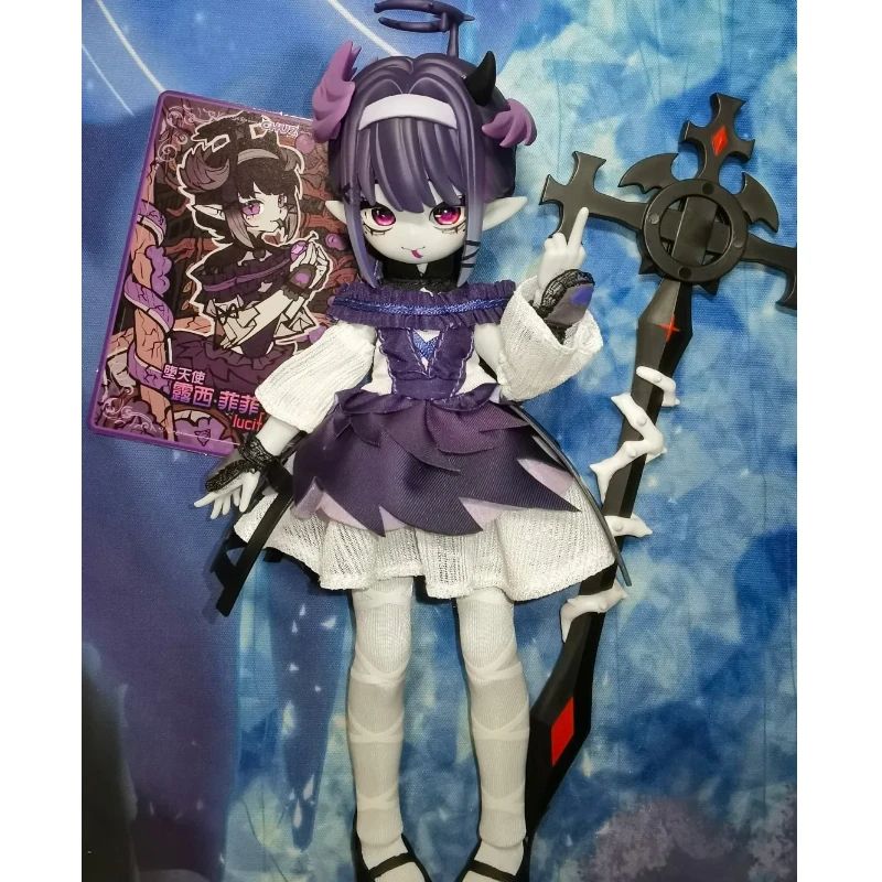 

Новая коллекционная фигурка Cooze 1/8 BJD с дьявольскими рогами, в слепой коробке, с подвижными суставами, изысканное украшение для рабочего стола, игрушка для коллекционеров аниме-фигурок