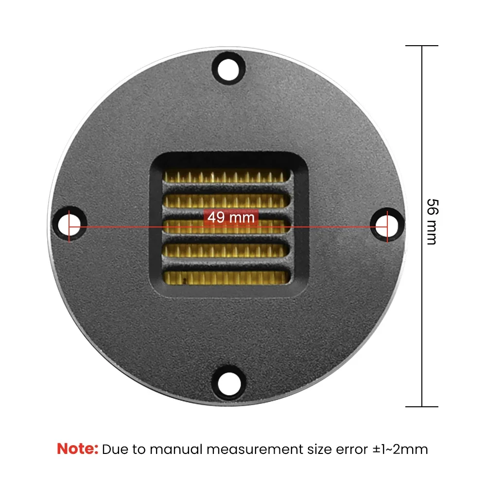 Samtronic 2 Inch Ribbon Tweeter Speaker Unit Air Motion 30W Hifi Treble Neodymium Belt Type Loudspeaker for Car Home Theater